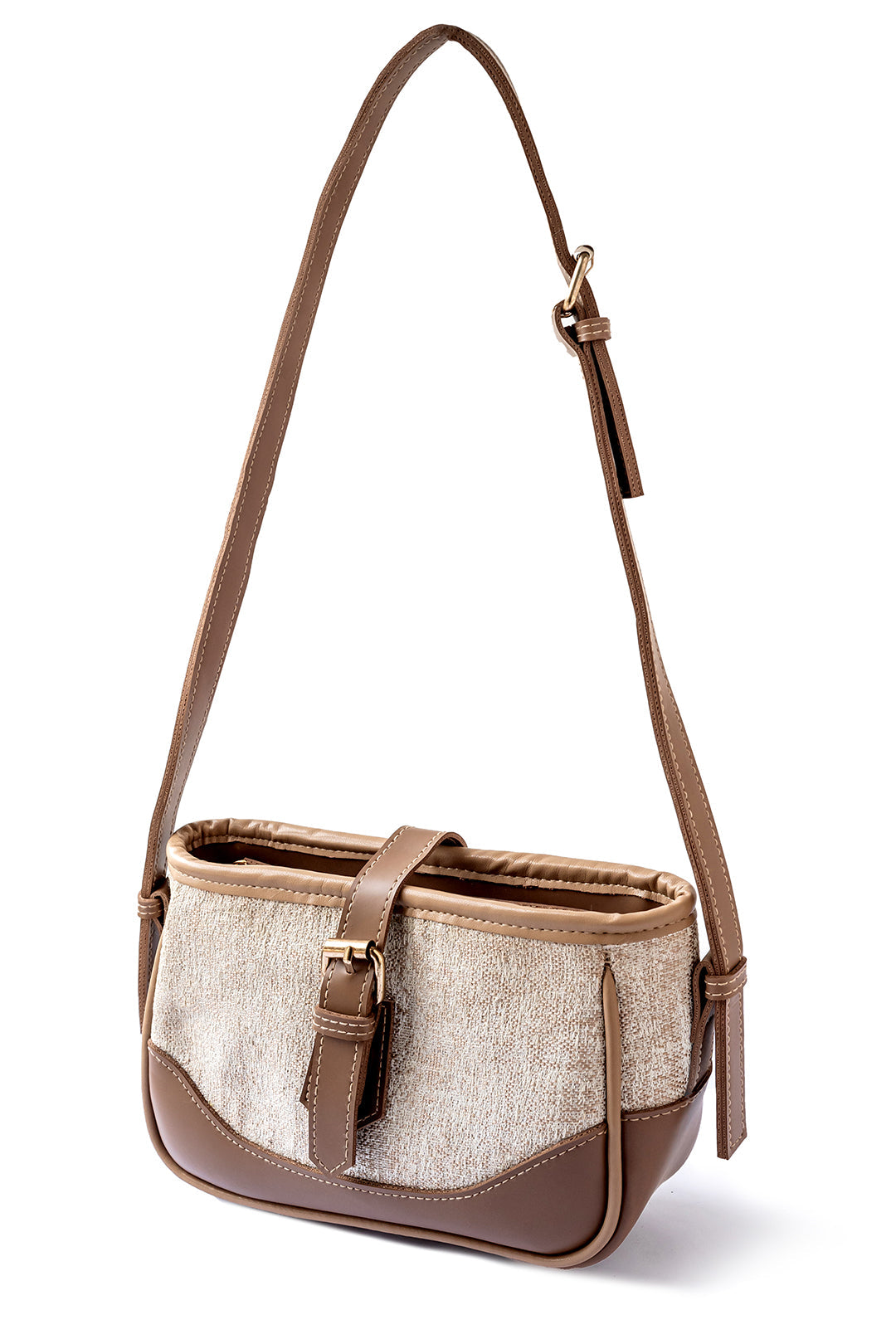 Bianca-Leather & Jute Cross body-HARPER