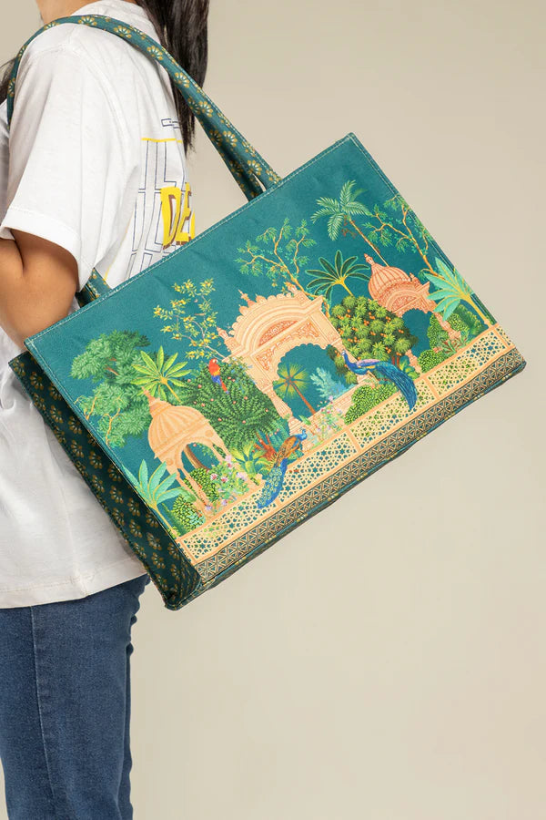 Bianca Original Canvas Bag-Mules