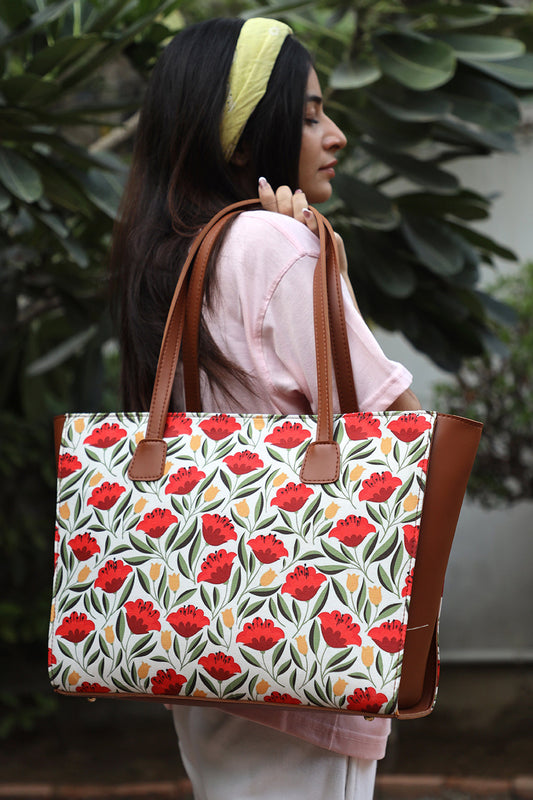 Bianca Original Canvas Bag-REDROSE