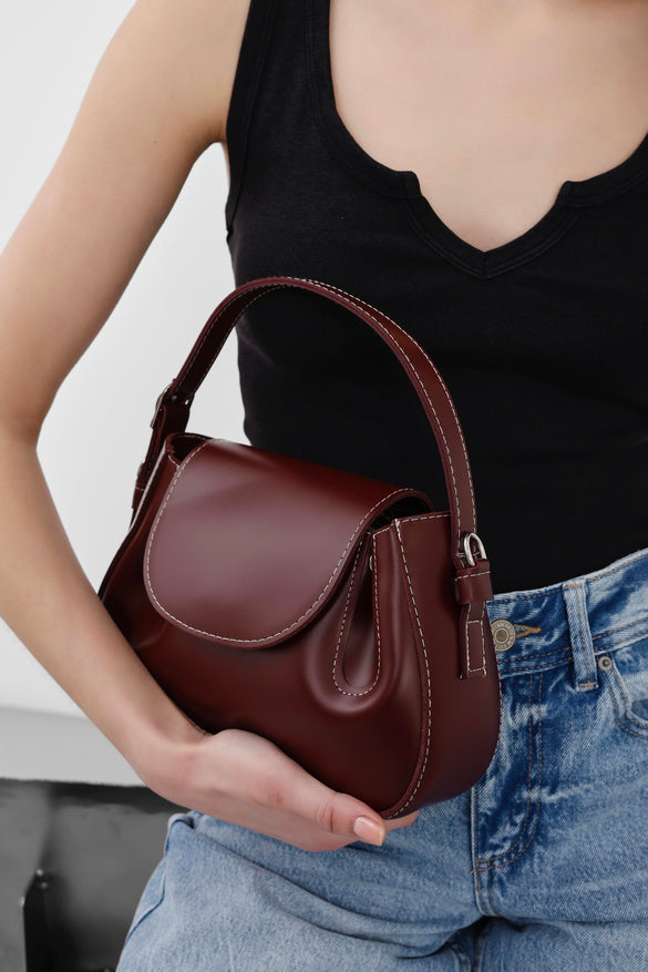 Bianca-Leather Cross body-LOTUS